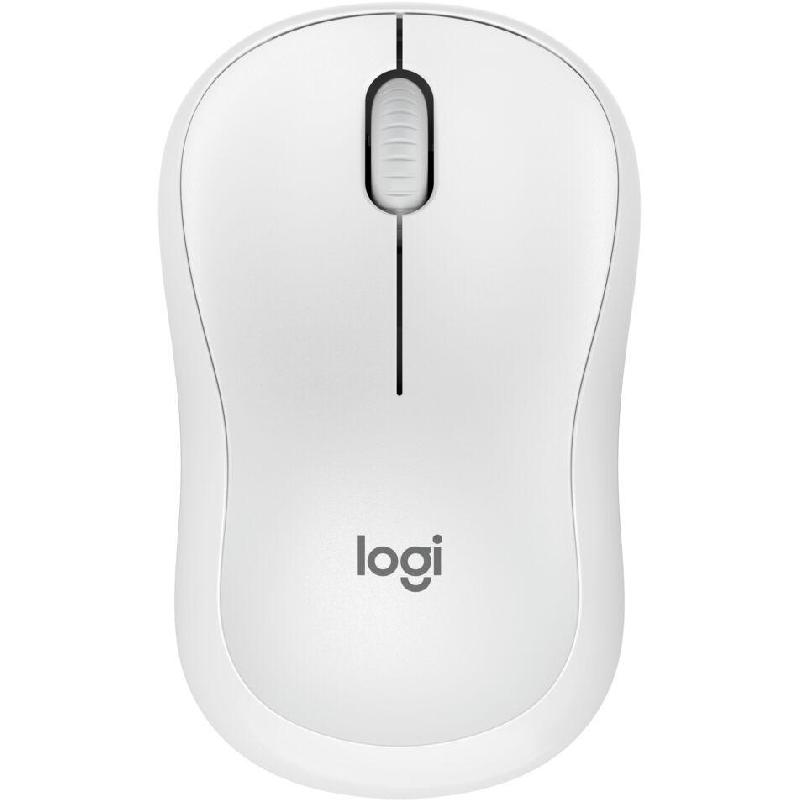 Logitech M240 Silent Mouse, Bluetooth, Optical, 400-4000 dpi, Off-White