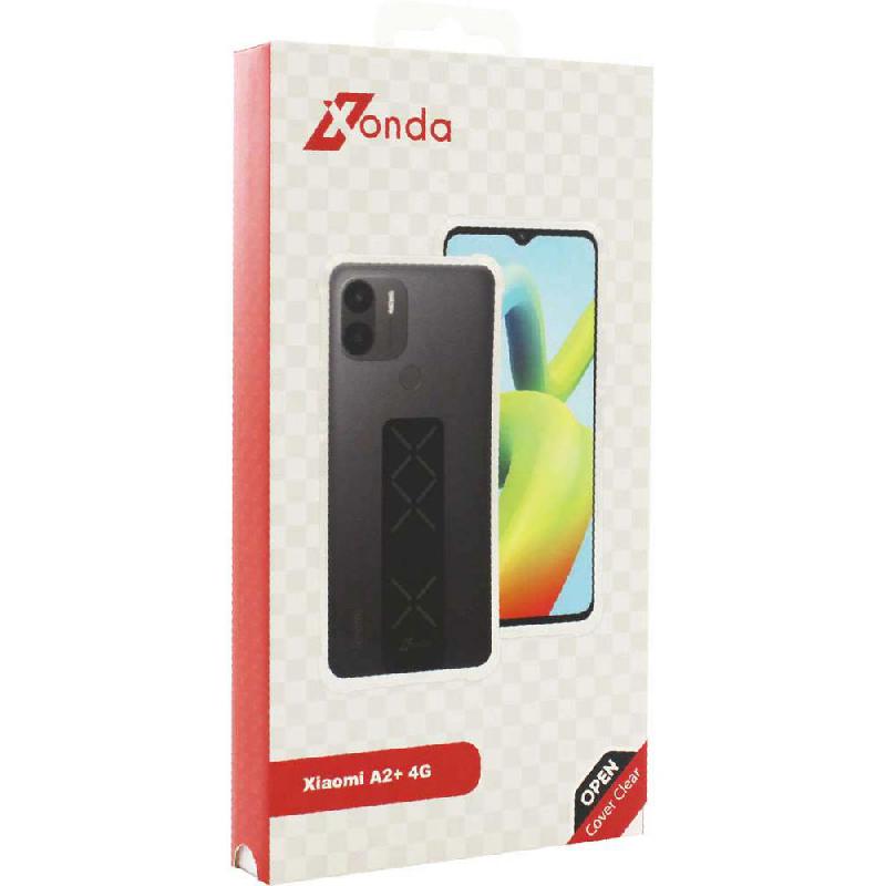 Xonda Back Cover Mobile Case with Strap, for Xiaomi Redmi A2+, Clear
