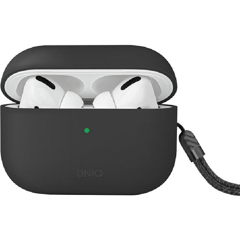 Uniq Lino Earbuds Case, for Apple AirPods Pro 2nd Gen, Ash