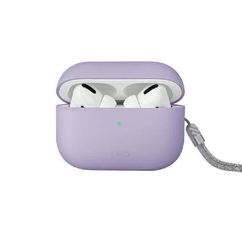 Uniq Lino Earbuds Case, for Apple AirPods Pro 2nd Gen, Lilac
