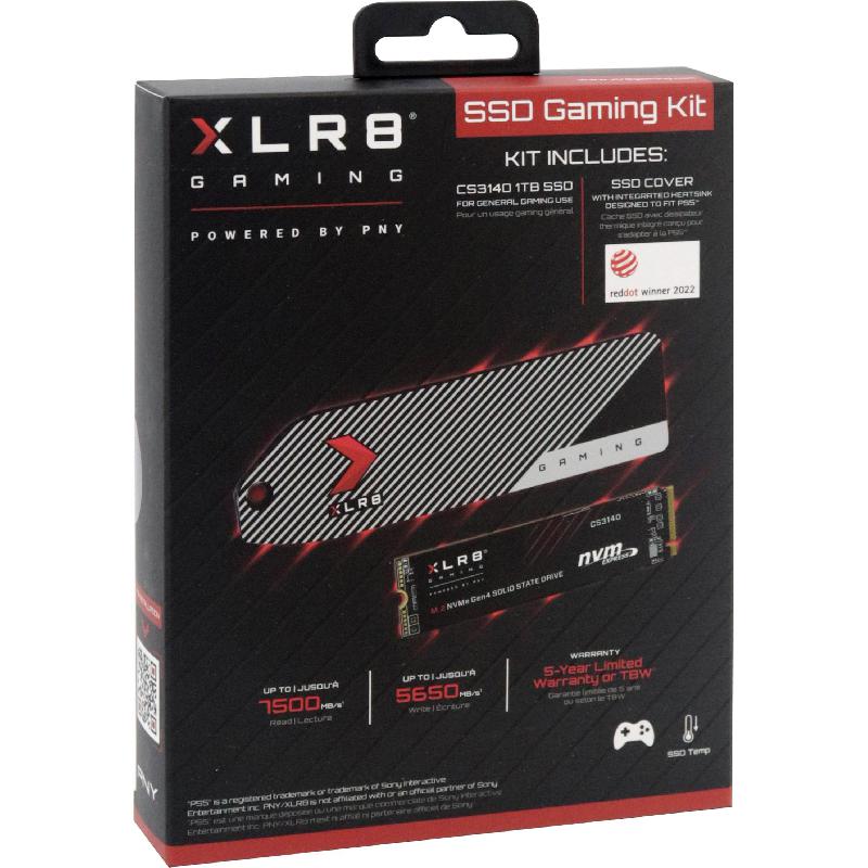 PNY TECHNOLOGIES CS3140 Internal SSD - Solid State Drive, 1 TB, Black