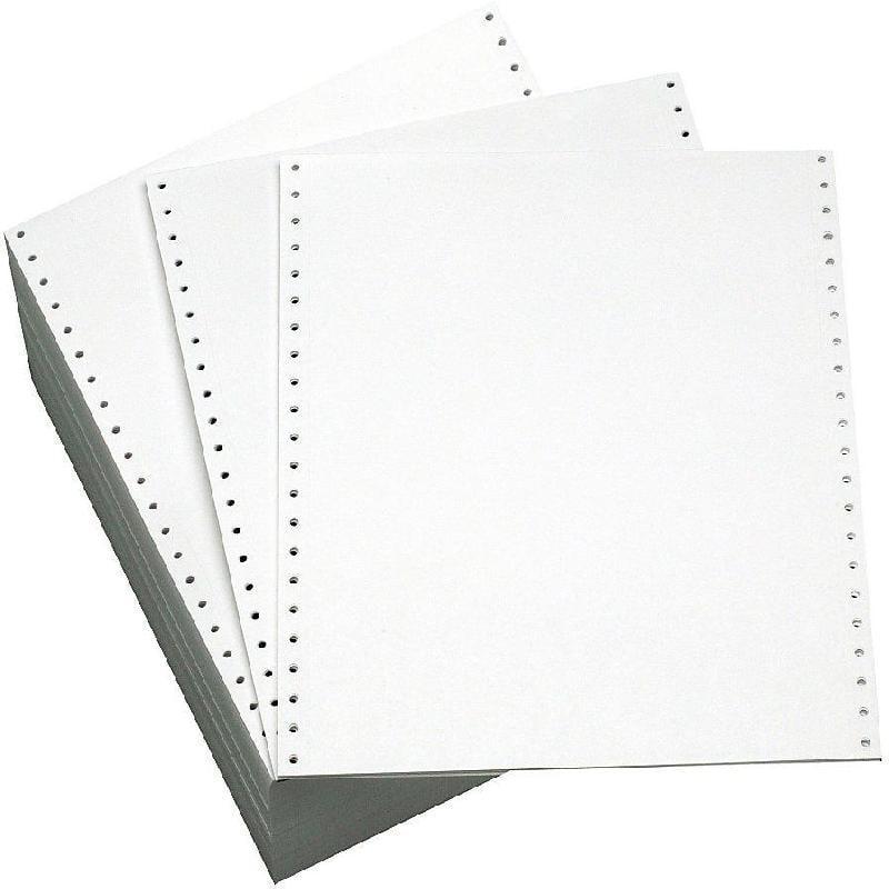Computer Paper, Plain, White, 14 7/8 X 11 in, 80 gsm, 1000 Sheets