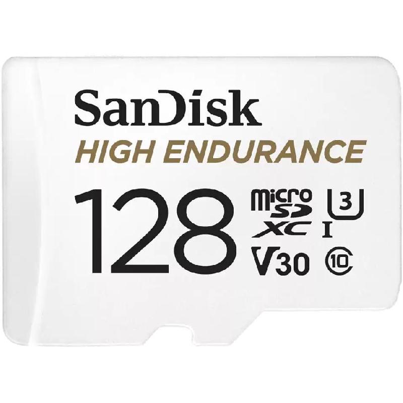 SanDisk High Endurance MicroSDXC, 128 GB