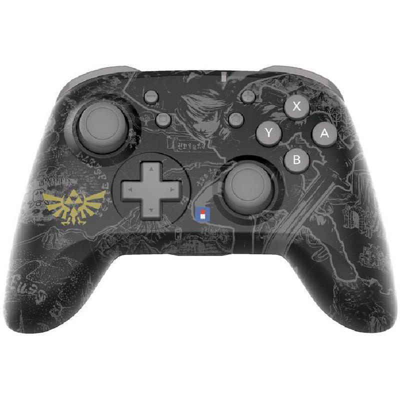 HORI HORIPAD Legend of Zelda Edition Controller, Wireless, for Nintendo Switch, Black