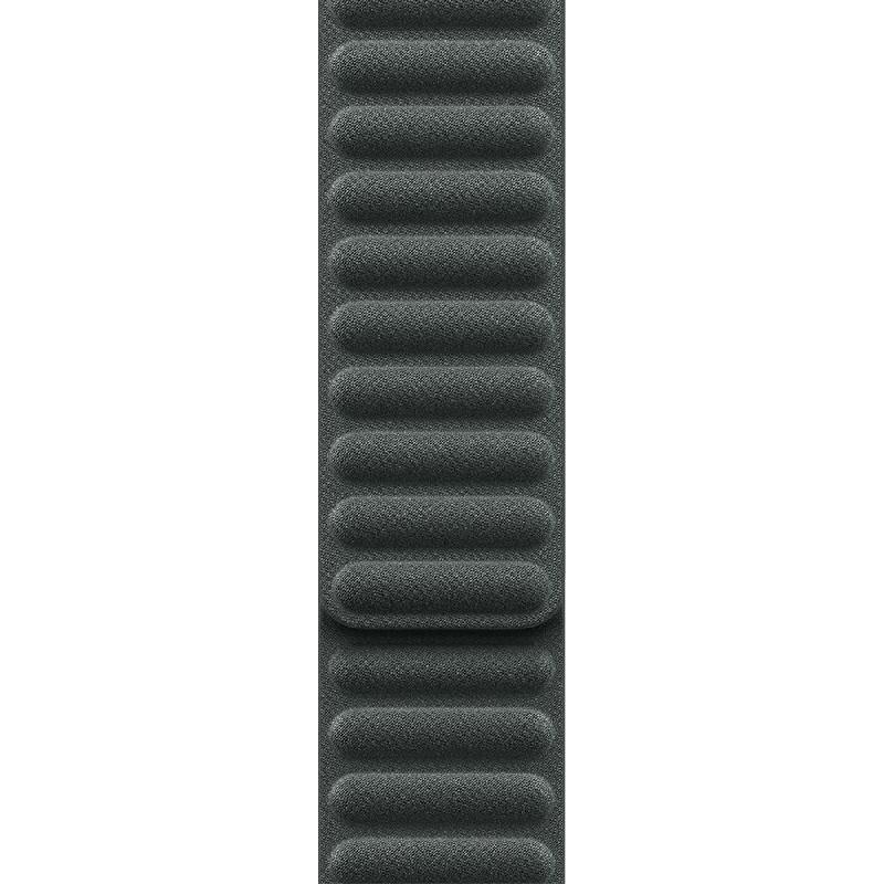 Apple Magnetic Link Wrist Strap, for Apple Watch Ultra 2/Watch Series 10 46/Watch Series 9 45/Watch SE 44, Durable Microtwill, Medium/Large Band Size, Evergreen