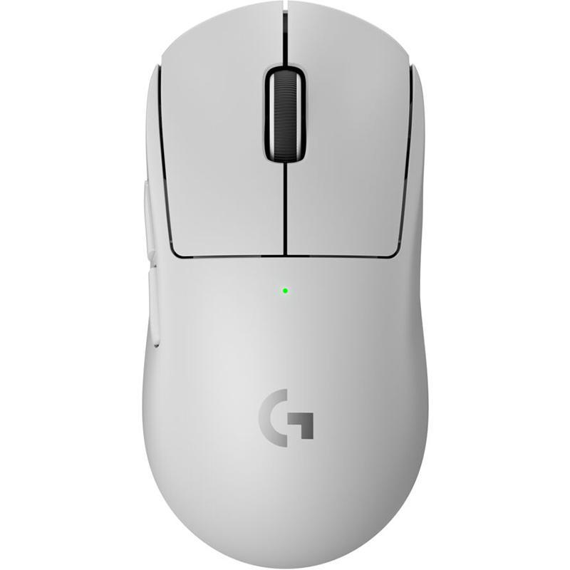 Logitech G Pro X Superlight 2 Gaming Mouse, Wireless (2.4 GHz RF), Optical, HERO 100-32000 dpi, White