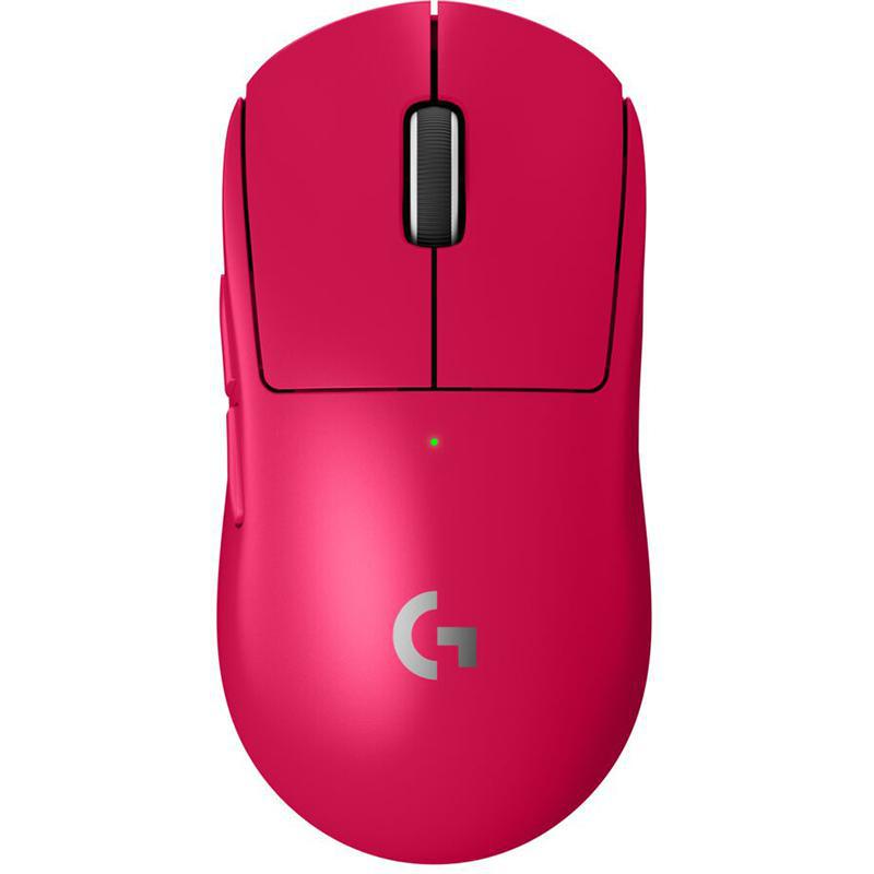 Logitech G Pro X Superlight 2 Gaming Mouse, Wireless (2.4 GHz RF), Optical, HERO 100-32000 dpi, Pink
