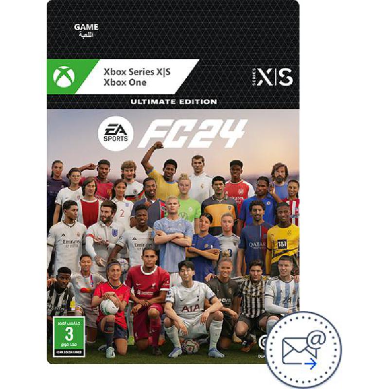 Digital Code, EA FC 24 Ultimate Edition, Xbox One/Xbox Series X (Games), Sports, ESD (Delivery by Email)