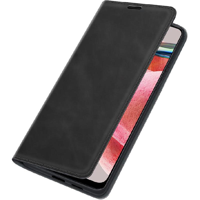 Just in Case Classic Wallet Flip Cover Mobile Case with Stand, for Honor 90 Lite, Black