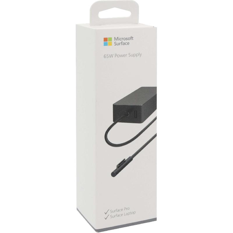 Microsoft Surface 65 Watts, Single USB, Black