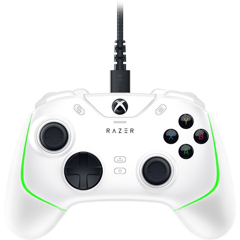 Razer Wolverine V2 Chroma Controller, Wired, for PC/Xbox Series X/Xbox Series S, White