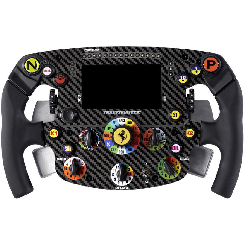 Thrustmaster Add-On Formula Wheel Ferrari SF1000 Edition Racing Wheel, Wired, for PlayStation 4/PlayStation 5, Black