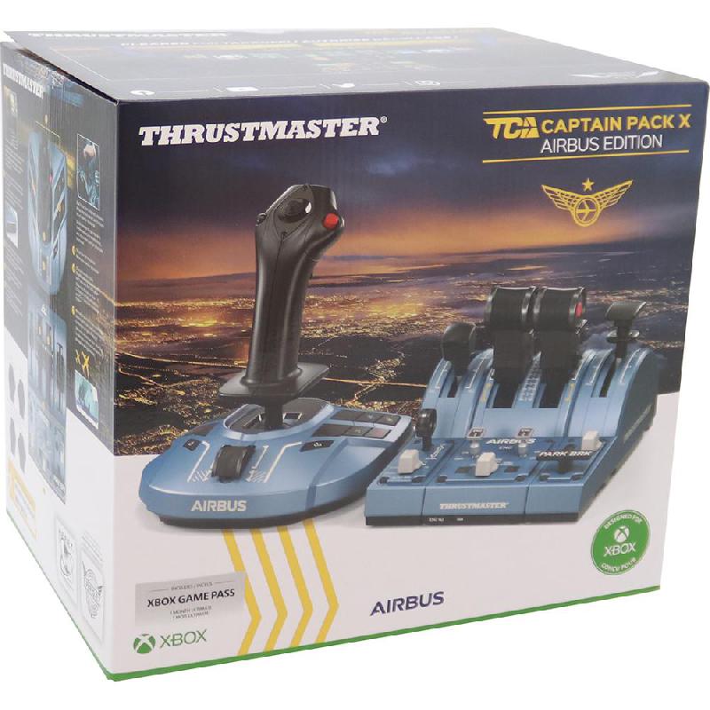 Thrustmaster TCA Captain Pack X Airbus Edition Throttle + Stick Simulation, Wired, for Gaming Laptop/Gaming Desktop All-in-One/Gaming CPU/Xbox One, Blue/Black — 2