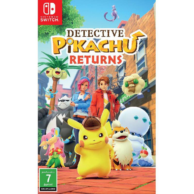 Detective Pikachu Returns, Switch/Switch Lite (Games), Action & Adventure, Game Card