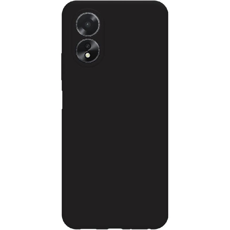 Just in Case Soft TPU Back Cover Mobile Case, for OPPO A18, Black