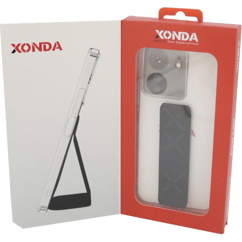 Xonda Back Cover Mobile Case with Strap, for Xiaomi Redmi 13C, Clear — 2