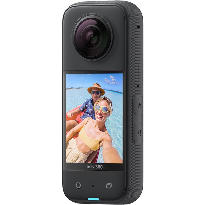 Insta360 X3 Action Cam, 5.7K: 5760 X 2880@30/25/24fps - 4K: 3840 X 1920@60/50/30/25/24fps, Black