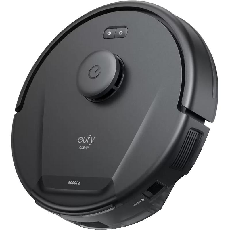 Eufy Clean L60 Hybrid Robot Vacuum, Bluetooth/Wi-Fi, Works with Amazon Alexa/Google Assistant, Black