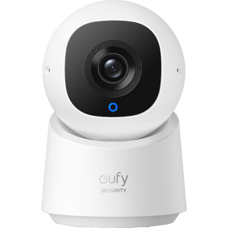 Eufy Indoor Cam C220 Pan & Tilt AI Home Security Wi-Fi Camera 2K Resolution, Wi-Fi, Works with Android/iOS Devices, White