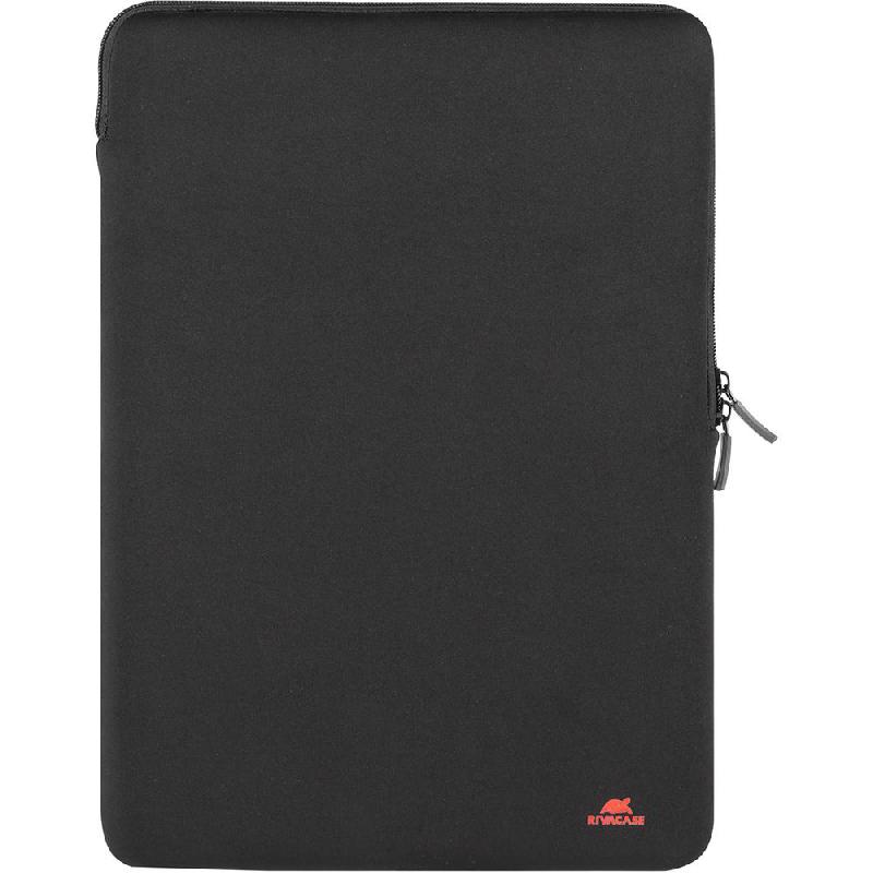 Rivacase Antischock (Vertical) Laptop Sleeve, for 15.6" Screen Size, Black