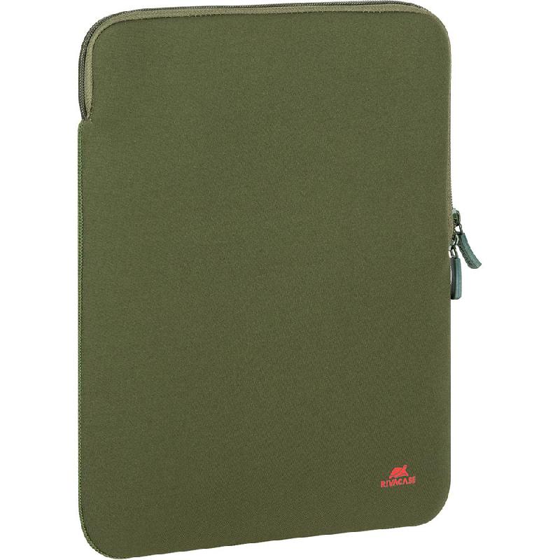 Rivacase Antishock (Vertical) Laptop Sleeve, for 13.3" Screen Size, Khaki