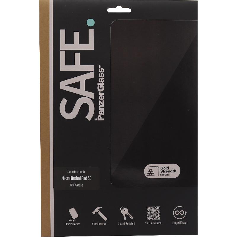 PanzerGlass SAFE Tablet Screen Protector, Super+ Glass, Standard Fit, Xiaomi Redmi Pad SE 11