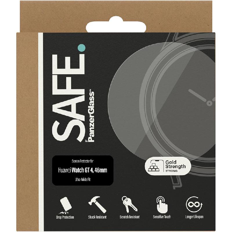 PanzerGlass SAFE Smartwatch Screen Protector, for Huawei Watch GT 5 46/Watch GT 5 Pro 46/Watch GT 4 46