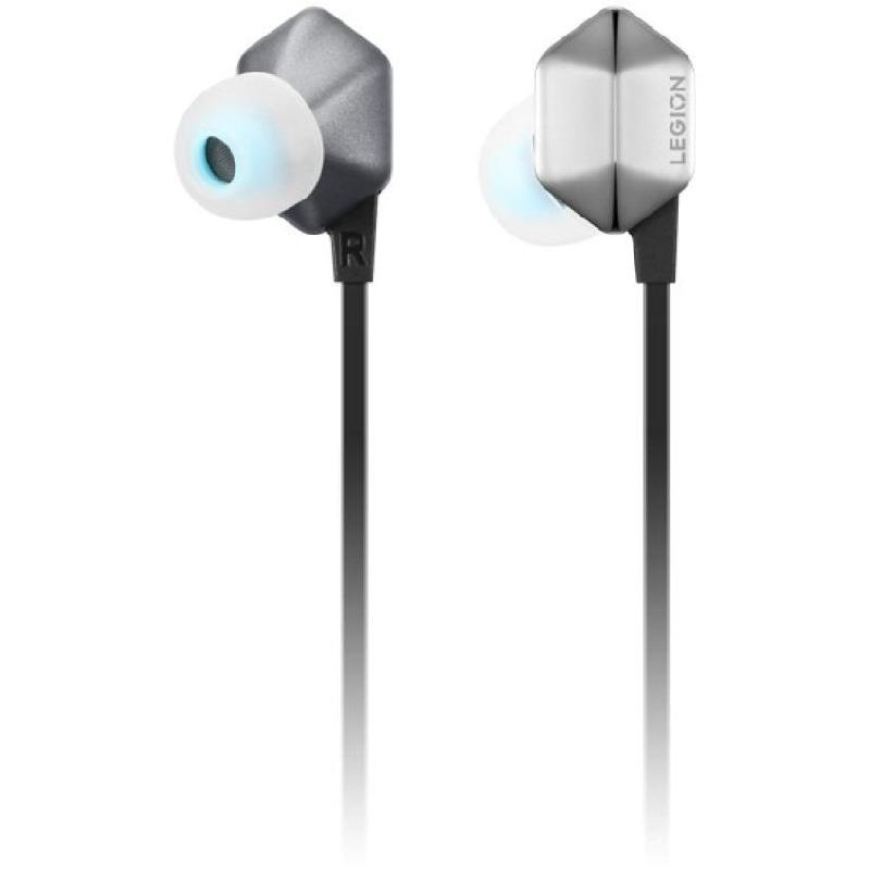 Lenovo Legion E510 7.1 RGB Gaming In-Ear Earphones, Wired, USB-C, Omnidirectional Microphone, Storm Grey