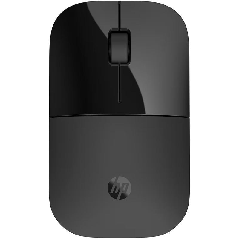 HP Z3700 Mouse, Bluetooth/Wireless (2.4 GHz RF), Blue LED Technology, 1600 dpi, Black
