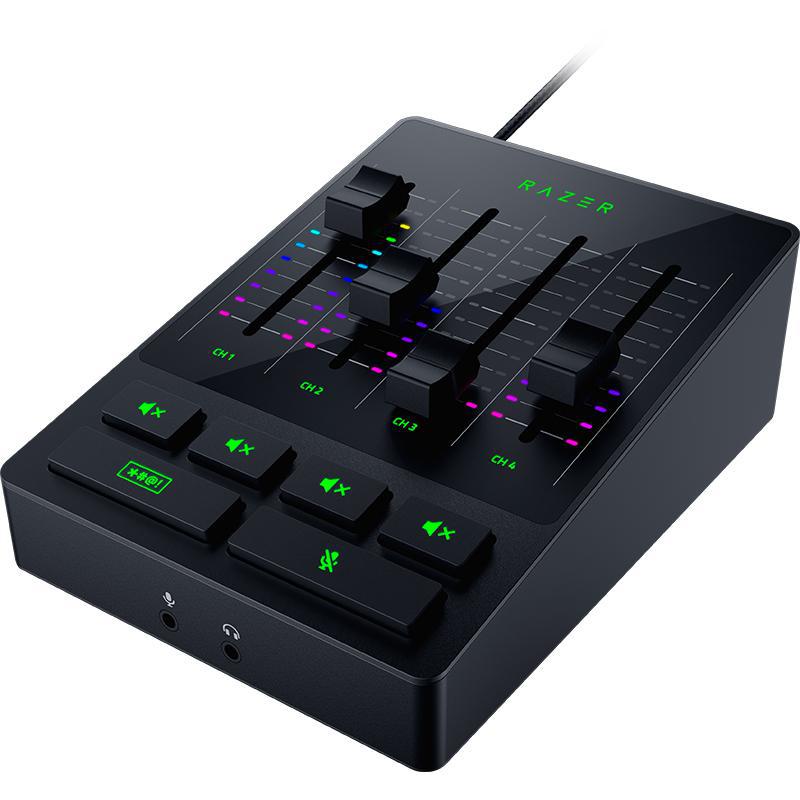 Razer Audio Mixer for Microphone with XLR Jack, Black