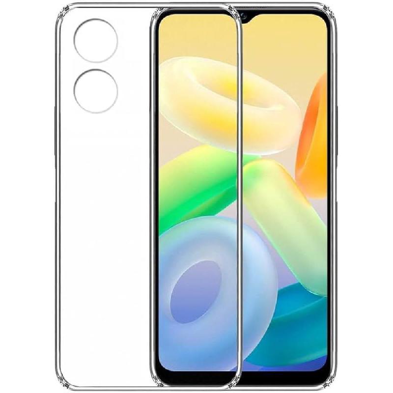 Soft TPU Back Cover Mobile Case, for vivo Y17s, Clear