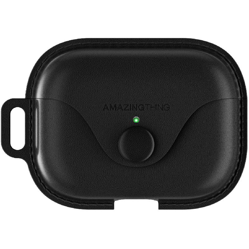 Amazing Thing Marsix Pro Earbuds Case, for Apple AirPods Pro 2nd Gen, Black