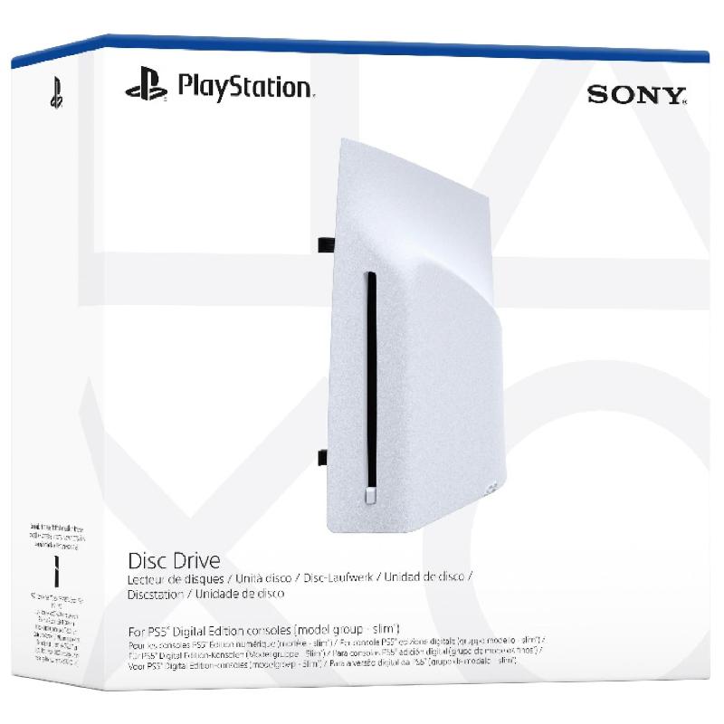 Sony Disc Drive for PlayStation 5 Digital Edition Slim, White