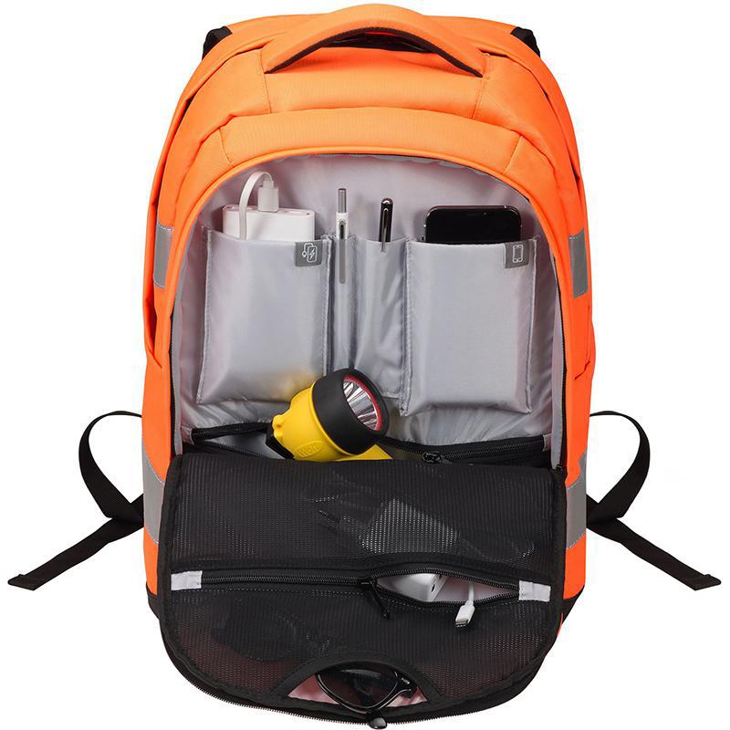 Dicota Hi-Vis 25 Liters Laptop Backpack, for 15.6" (Device), Orange — 5