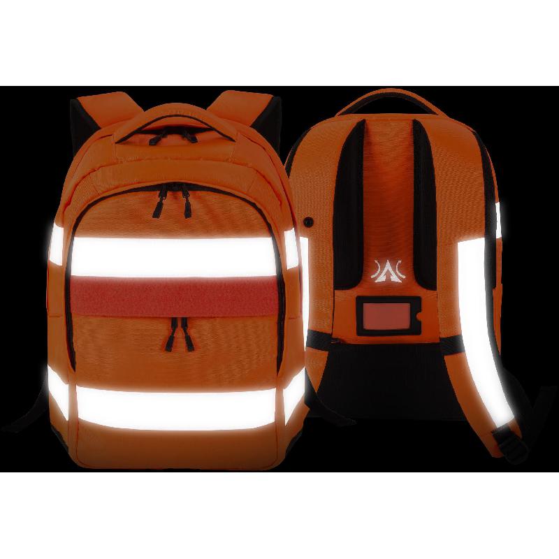 Dicota Hi-Vis 25 Liters Laptop Backpack, for 15.6" (Device), Orange — 4