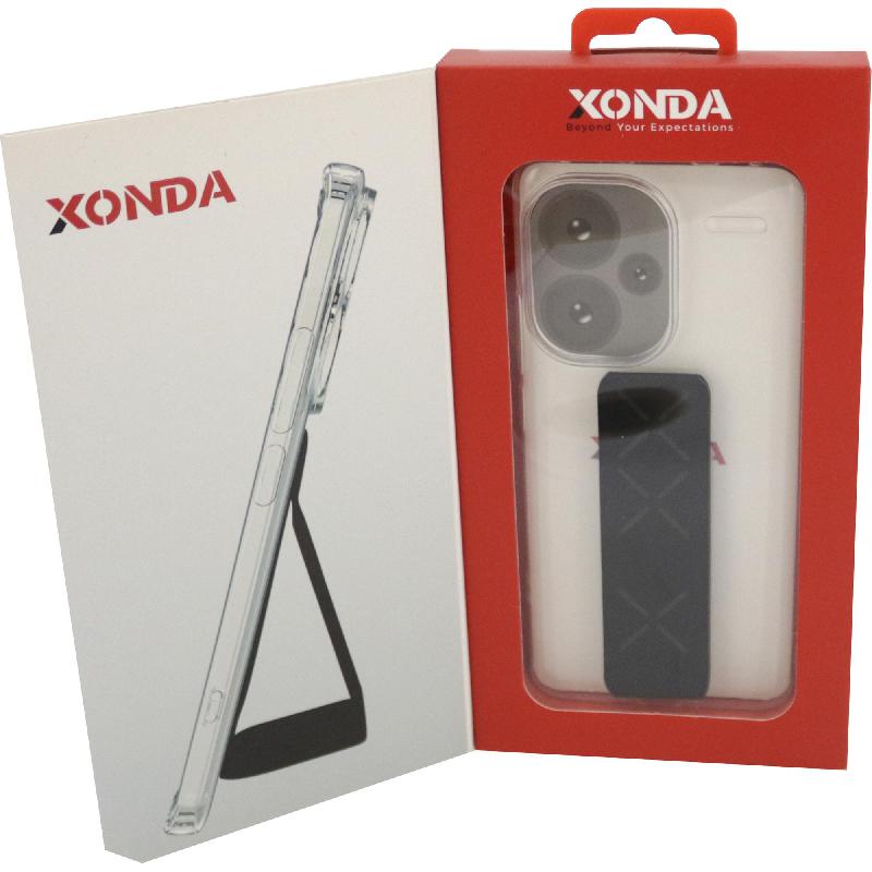 Xonda Back Cover Mobile Case with Strap, for Xiaomi Redmi Note 13 Pro+ 5G, Clear — 2