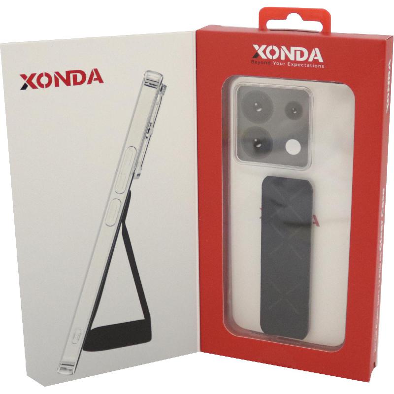 Xonda Back Cover Mobile Case with Strap, for Xiaomi Redmi Note 13 Pro 5G, Clear — 2