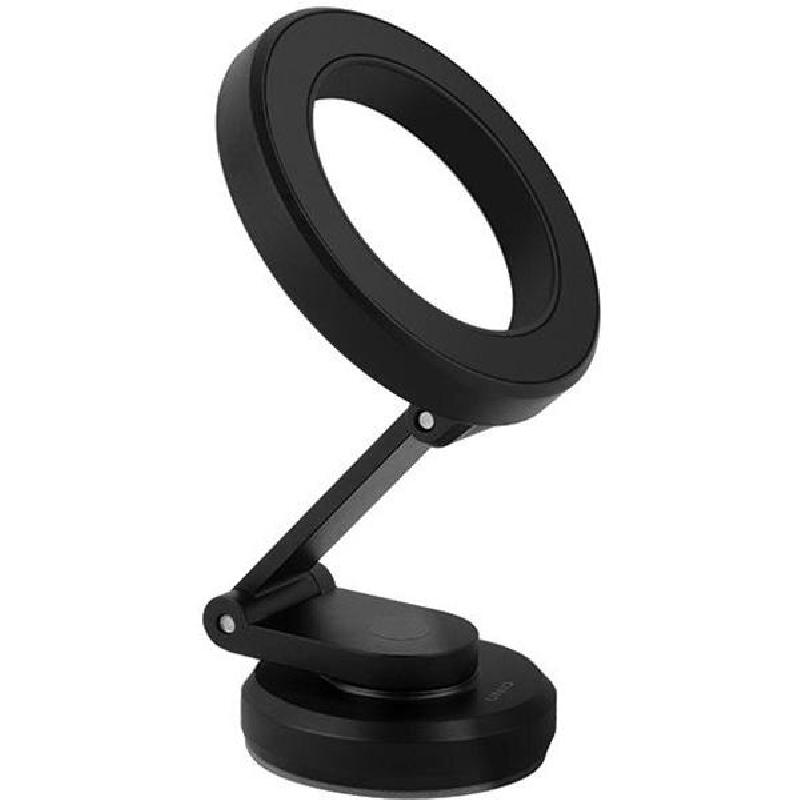Uniq Velo Magnetic 360 Degrees Adjustable Car Mount. Smartphone Car Accessory, Universal, for Most Devices, Black