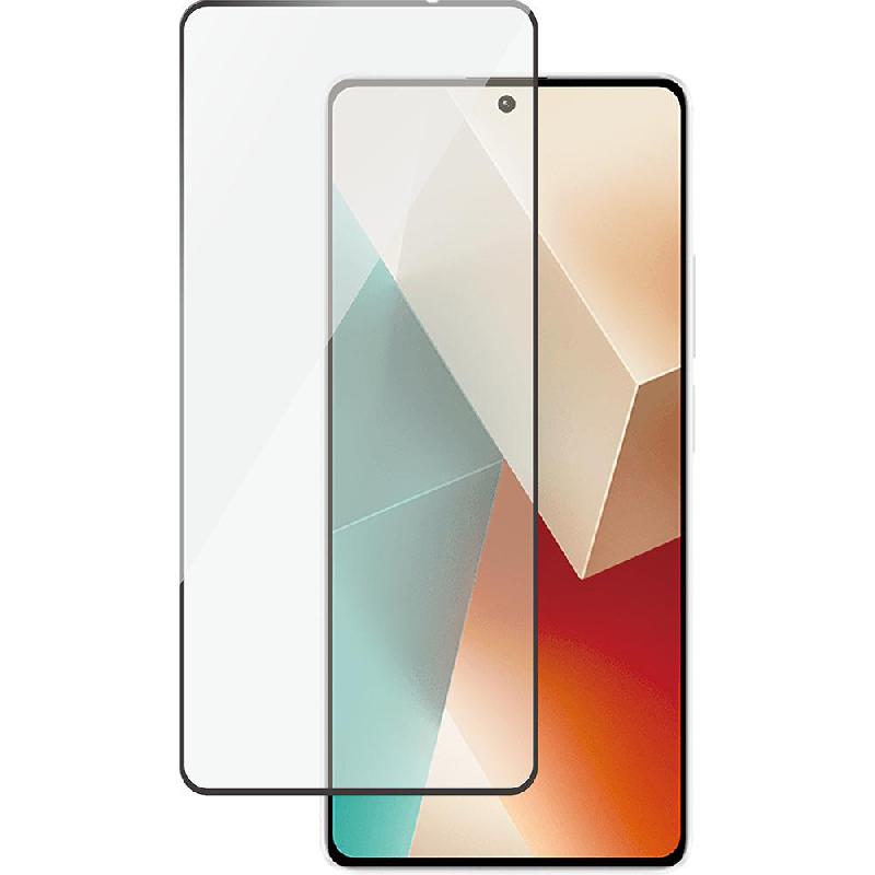 PanzerGlass SAFE Case Friendly Smartphone Screen Protector, Tempered Glass, Edge-to-Edge, Black, for Xiaomi Redmi Note 13 5G