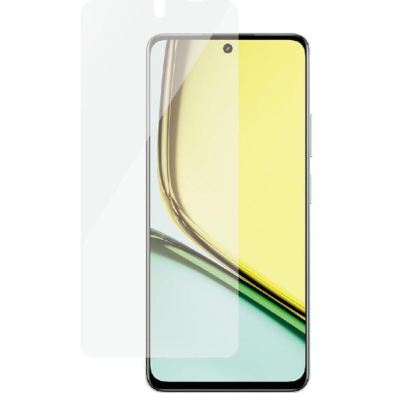 PanzerGlass SAFE Case Friendly Smartphone Screen Protector, Tempered Glass, Edge-to-Edge, Black, for Realme C67