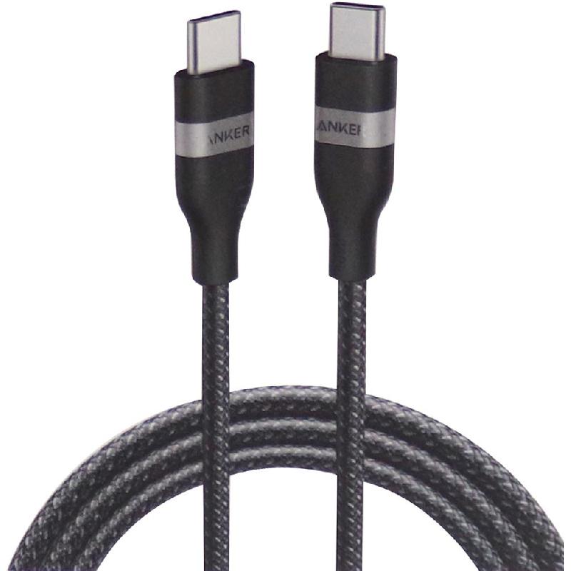 Anker USB-C to USB-C Sync & Charge Cable, 6.00 ft ( 1.83 m ), Black