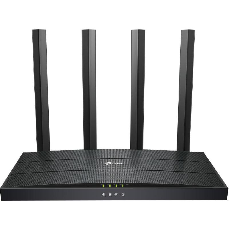 TP-Link Archer AX12 Wireless Router, up to 1500 Mbps, Dual Band (2.4 GHz/5 GHz), Wi-Fi 6 (802.11ax), 3 Port (LAN)/Single Port (WAN), 4 Port (GbE), Black