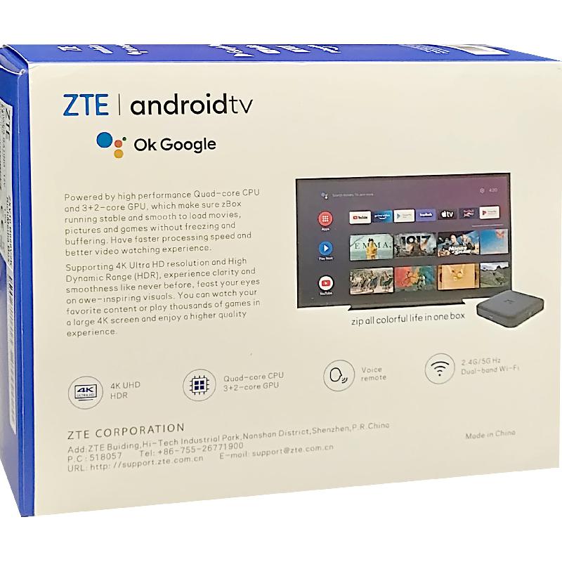 ZTE ZXV10 B866V2K IP 4K STB Media Player, 4K HD (60fps), 8 GB (eMMC) — 3