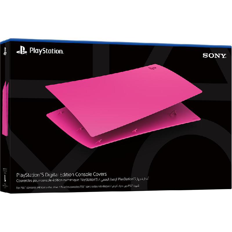 Sony PlayStation 5 Console Covers, for PlayStation 5 Digital Edition, Nova Pink