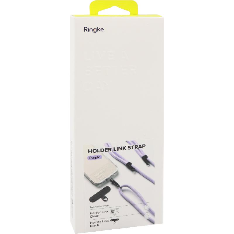 RINGKE Holder Link Strap Phone Lanyard, for Selected Smartphone, Purple