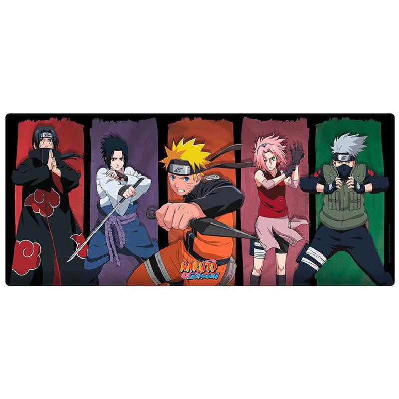 Abysse Styles Naruto Shippuden Gaming Mouse Pad, XXL, Black