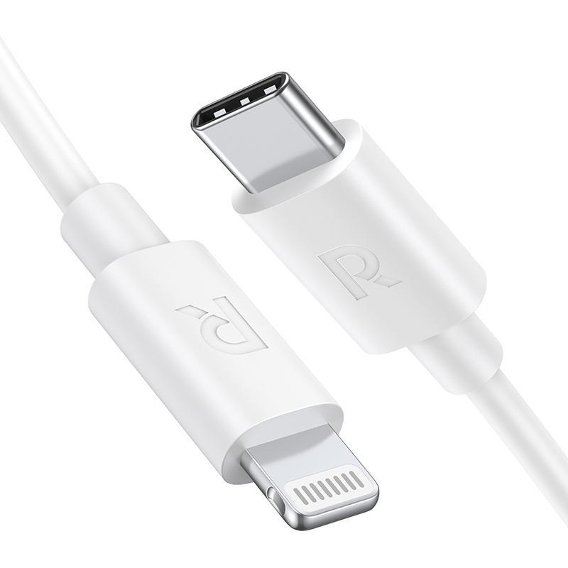 RAVPower USB-C to Lightning Standard Cable, 1.00 m ( 3.28 ft ), White