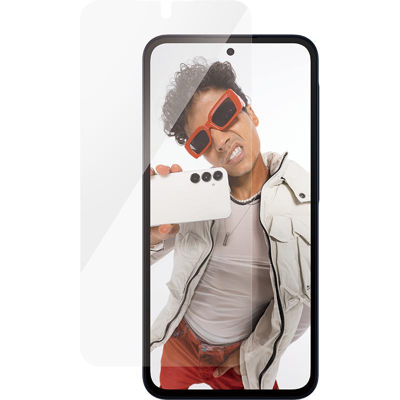 PanzerGlass SAFE Case Friendly Smartphone Screen Protector, Tempered Glass, Edge-to-Edge, Black, for Samsung Galaxy A35 5G