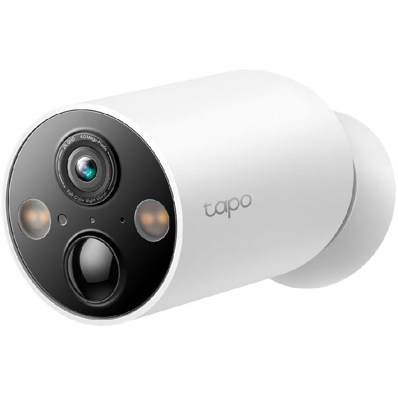 TP-Link Tapo C425 Wire-Free Battery Camera 2K QHD, Wi-Fi, Works with Amazon Alexa/Google Home, White