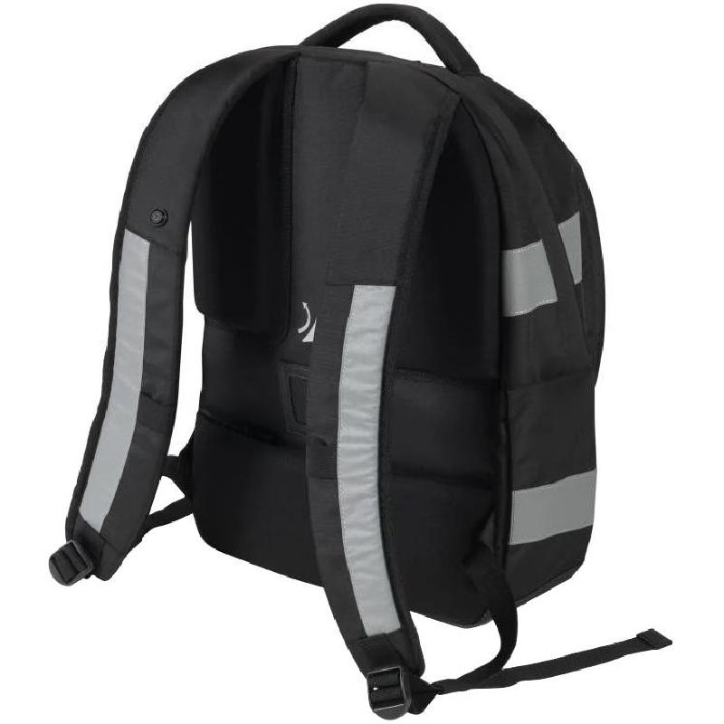 Dicota REFLECTIVE 25 Liters Laptop Backpack, for 15.6" (Device), Black — 5